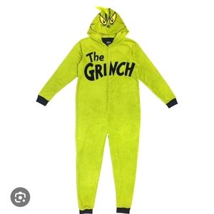 Grinch,Dr.Seuss,onesie onepiece,Size10/12kids,Great condition,green/black,Sendof
